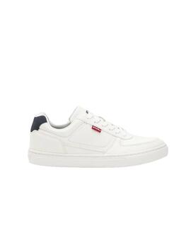 Zapatillas Levis Liam Hombre Blanco