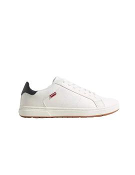 Zapatillas Levis Piper Hombre Blanco