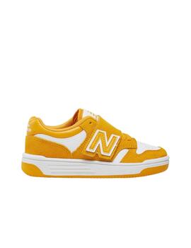 Zapatillas New Balance 480 Junior Amarilla