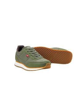 Zapatillas Levis Stag Runner Hombre Verde