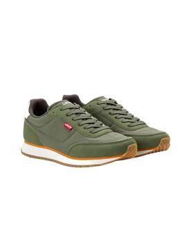 Zapatillas Levis Stag Runner Hombre Verde