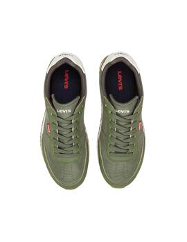 Zapatillas Levis Stag Runner Hombre Verde