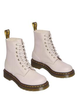 Bota Dr Martens Pascal Vintage Taupe Mujer Beige