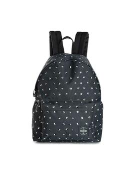 Mochila Munich Dark Grey -Dots Unisex Negra