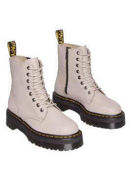 Bota DR Martens Jadon III Vintage Taupe Mujer Beige