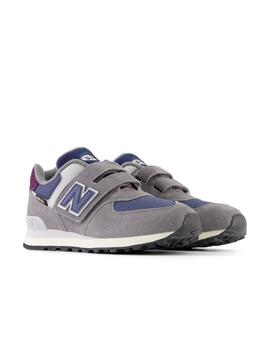 Zapatillas New Balance 574 Junior Gris