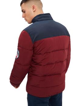 Cazadora Ellesse Nebula Hombre Granate