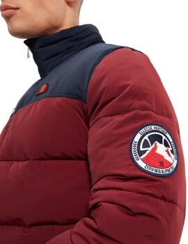 Cazadora Ellesse Nebula Hombre Granate