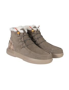 Bota Pitas Vanda Mujer Beige