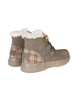 Bota Pitas Vanda Mujer Beige