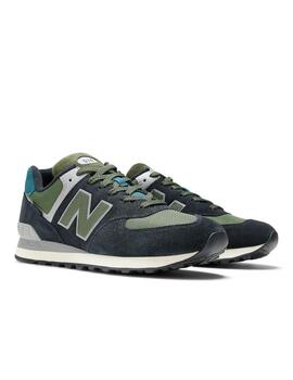 Zapatillas New Balance 574 Hombre Negro