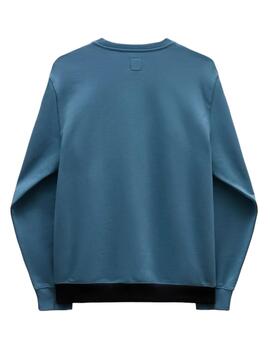 Sudadera Vans Sidestripe Block Crew Black Hombre