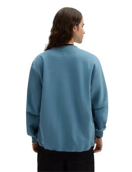 Sudadera Vans Sidestripe Block Crew Black Hombre