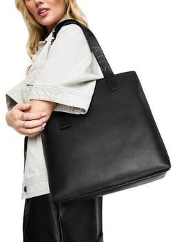 Bolso Tommy Jeans Bold Tote Mujer Negro