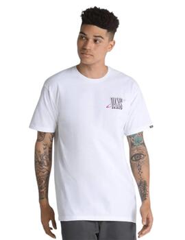 Camiseta Vans Ringed Logo Ss Tee Hombre Blanca