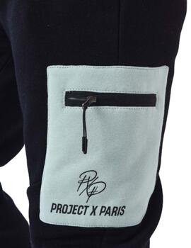 Pantalón Project X Paris Jogging Hombre Negro
