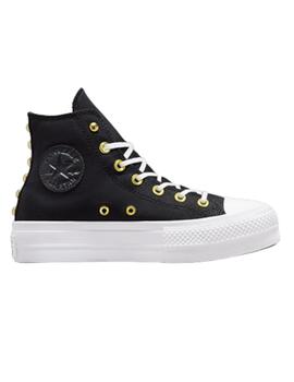 Zapatillas Converse All Star Lift High TopMujer Negro