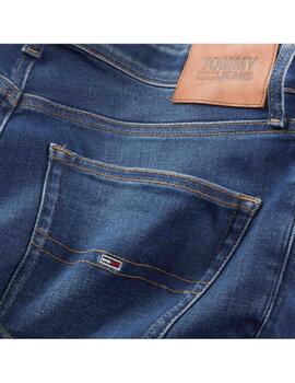 Pantalón Tommy Jeans Scaton Slim Hombre Azul