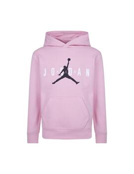 Sudadera Capucha Jordan Kids Rosa