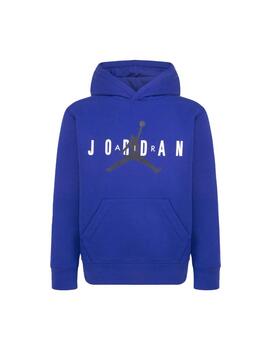 Sudadera Capucha Jordan Kids Azul