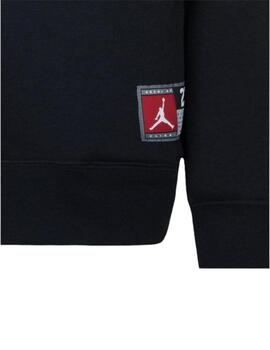 Sudadera Capucha Jordan Kids Negra