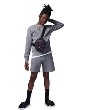 Sudadera Jordan Kids Unisex Gris