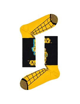 Calcetines Happy Socks Star Wars C-3PO Unisex Amarillo