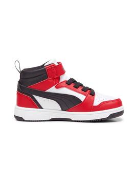 Zapatilla Puma Rebound V6 Mid Niño Multicolor