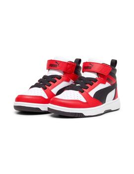 Zapatilla Puma Rebound V6 Mid Niño Multicolor