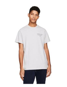 Camiseta Tommy Jeans Essential Graphic Hombre Blanco