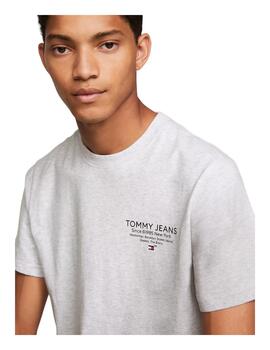 Camiseta Tommy Jeans Essential Graphic Hombre Blanco