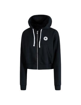 Sudadera Converse Retro Chuck Hoddie Mujer Negra