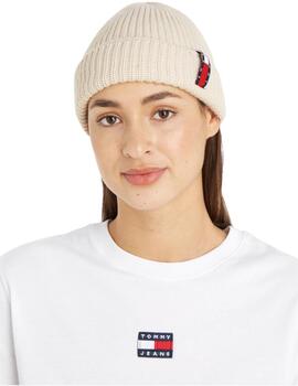 Gorro Tommy Tju Beanie Unisex Beige