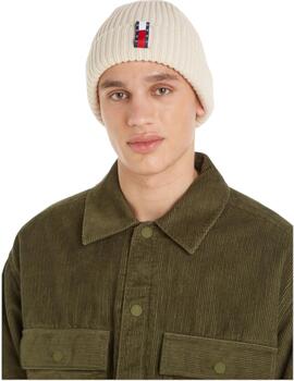 Gorro Tommy Tju Beanie Unisex Beige