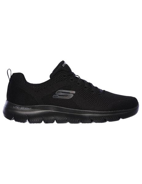 Zapatillas skechers store hombre negro