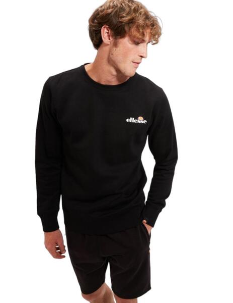 Sudadera Con Capucha Ellesse Corte Regular - Negro - Hombre