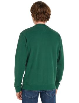 Sudadera Sin Capucha Tommy Essential Graphic Hombre Verde