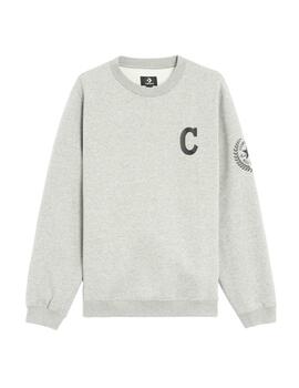 Sudadera Chuck Retro Graphic Unisex Gris