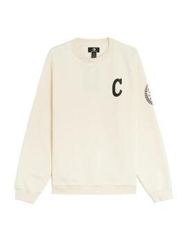 Sudadera Chuck Retro Graphic Unisex Crema.