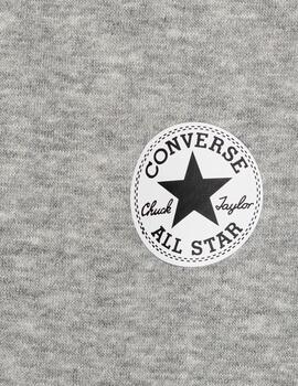 Pantalón Chándal Converse Fleece Terry Junior Gris