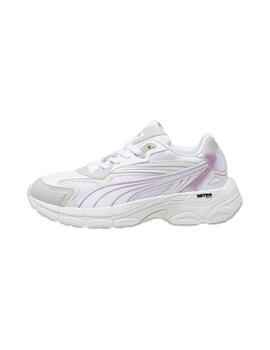 Zapatillas Puma Teveris Nitro Metallic Mujer Blanco