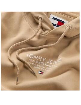 Sudadera Con Capucha Tommy Graphic Hombre Beige