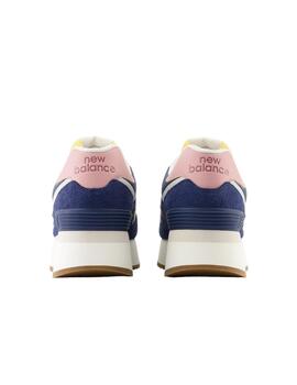 Zapatillas New Balance 574 Mujer Marino