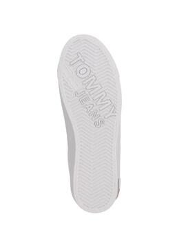 Zapatillas Tommy Vulc Plataform Mujer Blanco