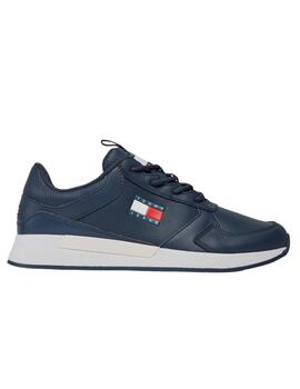 Zapatillas Tommy Flexi Runner Hombre Marino