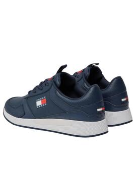 Zapatillas Tommy Flexi Runner Hombre Marino