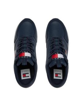 Zapatillas Tommy Flexi Runner Hombre Marino