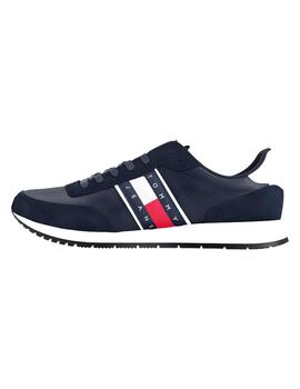 Zapatillas Tommy Jeans TJM Runner Hombre Marino