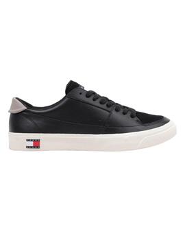 Zapatillas Tommy Vulcanized Hombre Negro