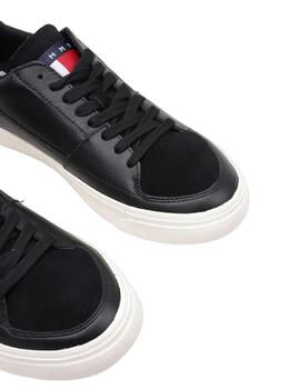 Zapatillas Tommy Vulcanized Hombre Negro